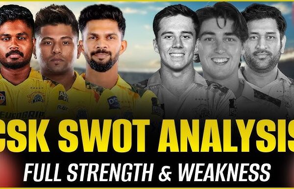 CSK 2026 Analysis