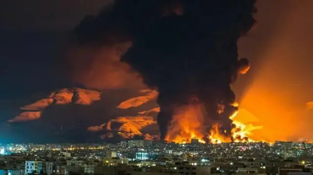 मिडल ईस्ट की आग