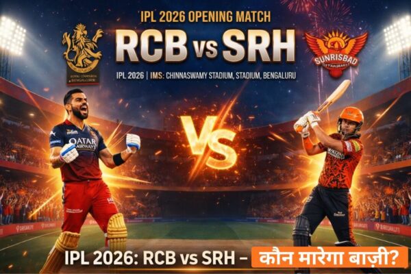 IPL 2026 का आगाज़: RCB vs SRH