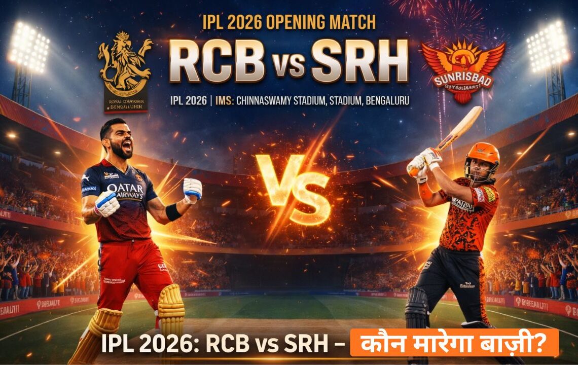 IPL 2026 का आगाज़: RCB vs SRH