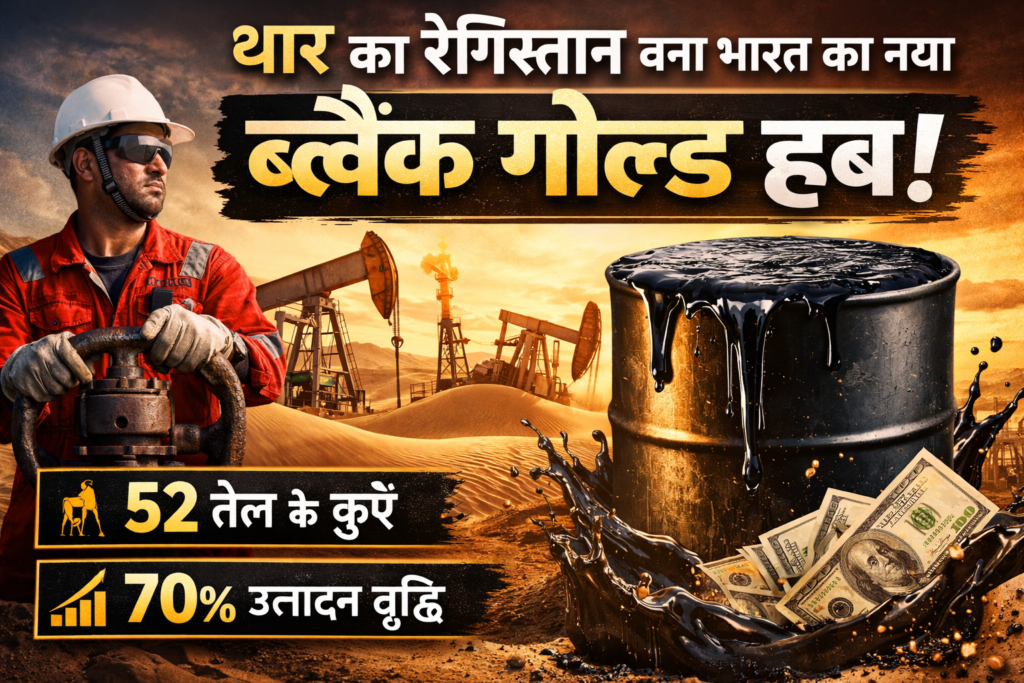 थार का रेगिस्तान तेल उत्पादन