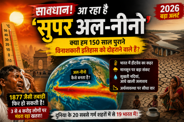 सुपर अल-नीनो का खतरा 2026
