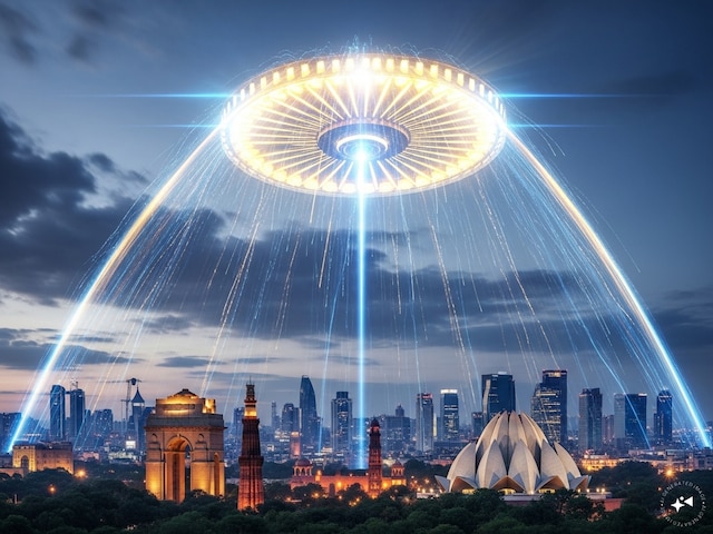 आसमान का सुदर्शन चक्र