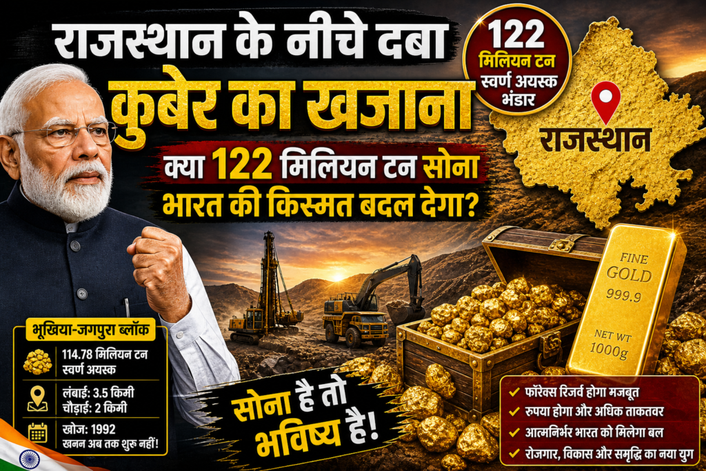 राजस्थान के नीचे दबा ‘कुबेर का खजाना