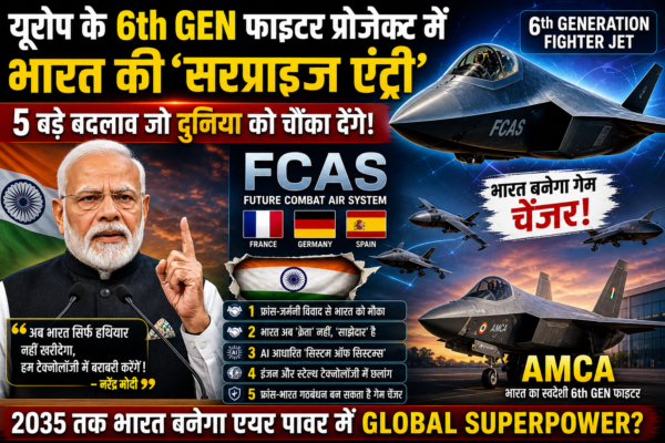 यूरोप के 6th Gen फाइटर प्रोजेक्ट
